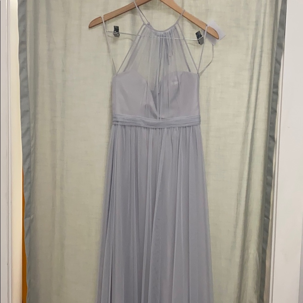 Amsale G980U in Dove size 0 NWT